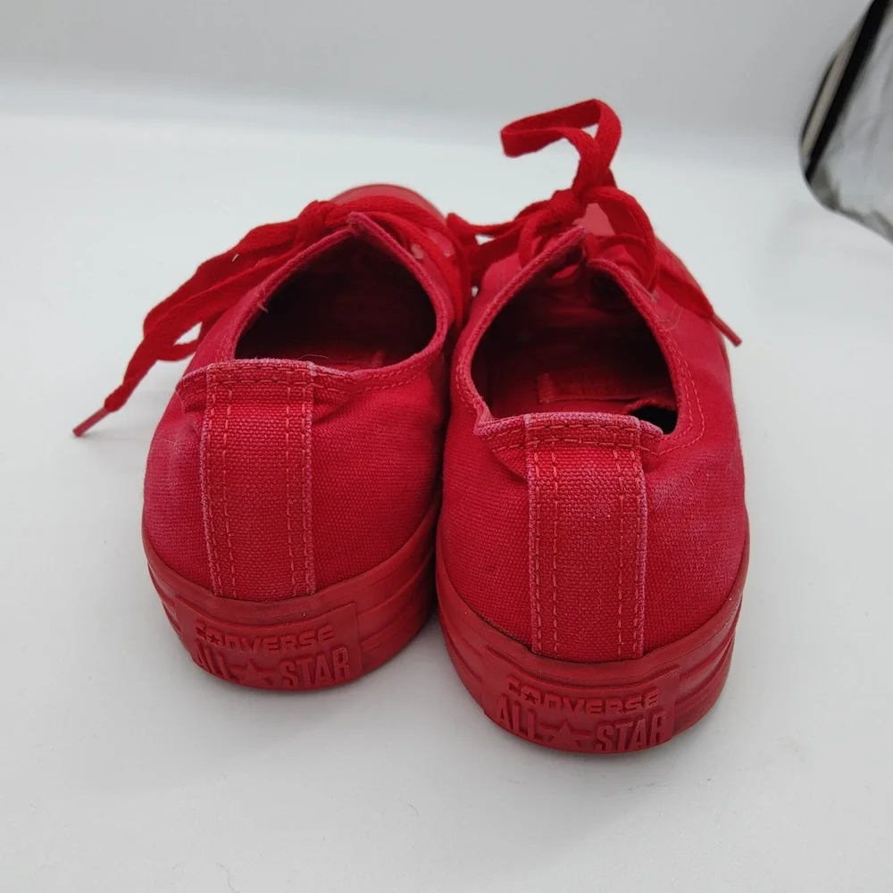 Converse Unisex Indie Retro Skater Bold Chuck Taylor All Star Low Top 7W/5M Red - Picture 5 of 16